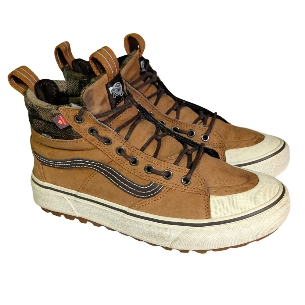 Vans SK8 HI MTE 2.0 DX Shoes Mens Size 9 Sneakers Glazed Ginger Womens 10.5
